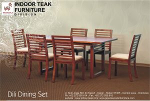 News Letter Dili Dining set