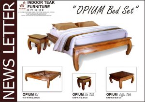 News Letter opium bed set