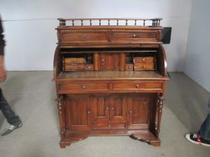 Washington Roll Top Writing table