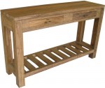 console table 2 drawers