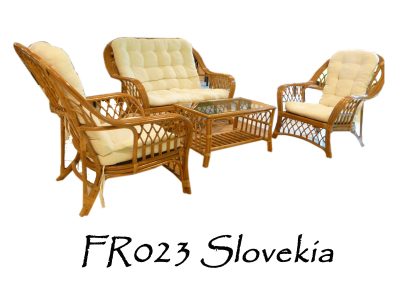 Slovekia Rattan Set