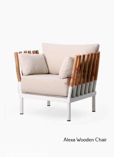 Alexa Teak Branch Chair