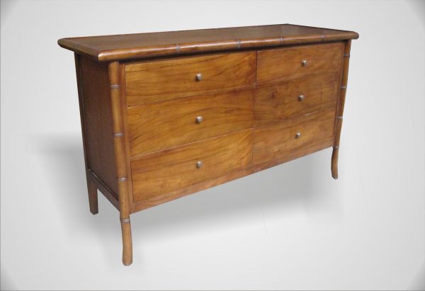 Arinda table 6 drawers