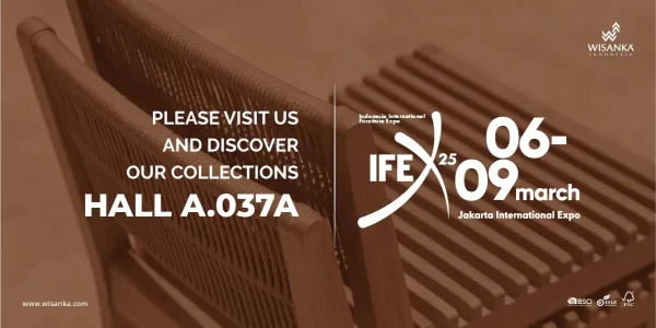 IFEX 2025 Indonesia Furniture Expo, 6th to 9th March 2025