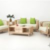 Belleza Wooden Living Set Furniture