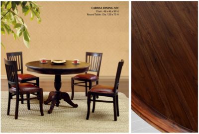 Carissa Wooden Dining Set Furniture