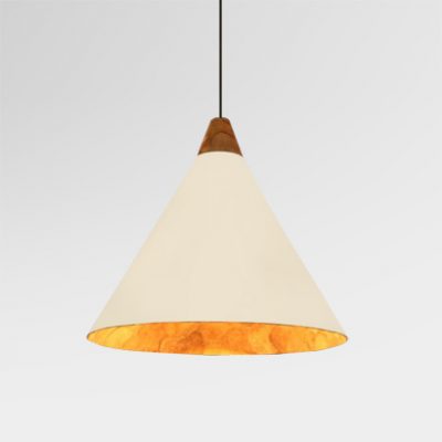 Conos Hanging Lamp Large with Sea Shell