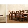 Cross Wooden Dining Set Furniture