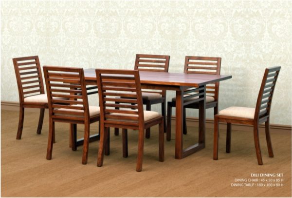 Dili Wooden Dining Set Furniture