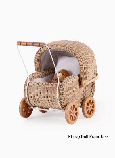 Rattan Doll Pram Jess