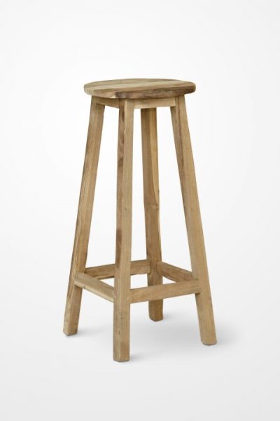 Eriko Wooden Barstool