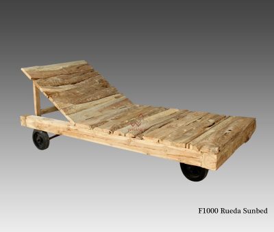 Rueda Wooden Sunbed