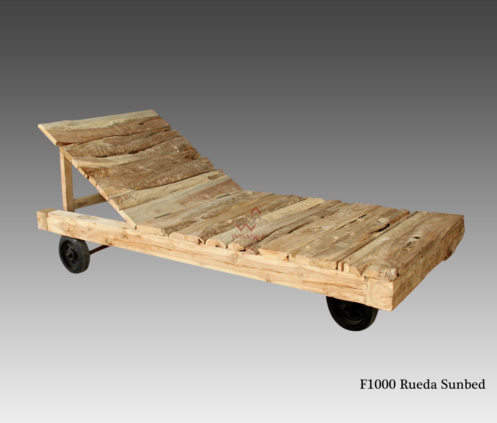 Rueda Wooden Sunbed