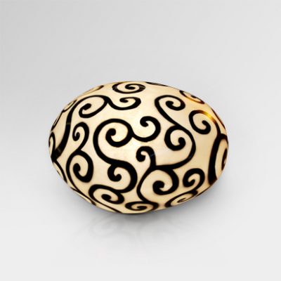 Flora Stone Floor Lamp Large