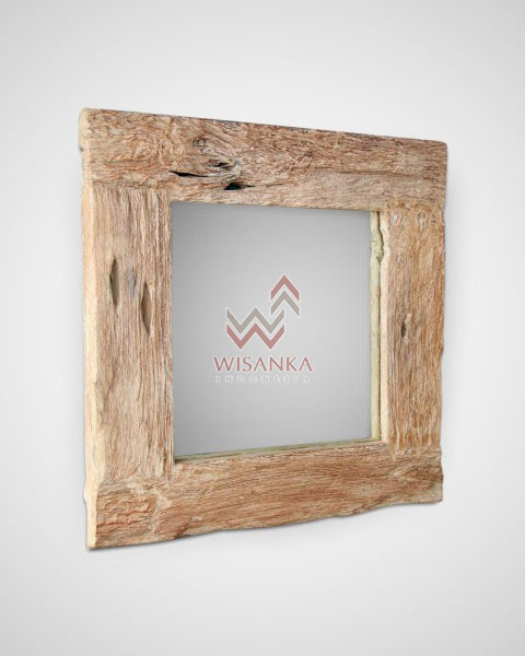 Wooden Mirror Retta Small