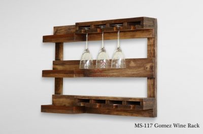 Gomez Wooden Wine Rack