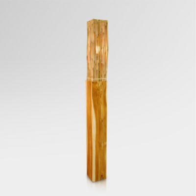 Gracia with grass cane Floor Lamp - Large