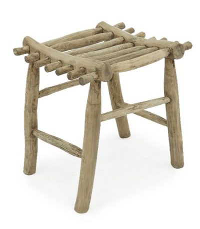 Hatz Stool teak branch furniture