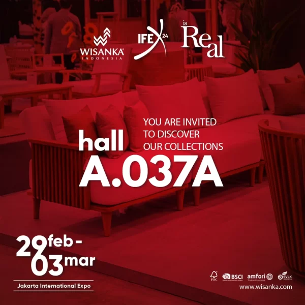 Invitation to visit IFEX 2024 to piguno by Wisanka