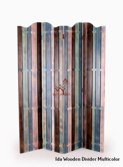 Ida Wooden Divider Multicolor