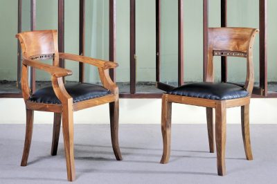 Italy Chair Black Leather