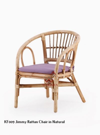 Jimmy Rattan Kids Chair in Natural