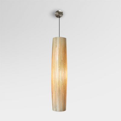 Kei with Wickerflat Hanging Lamp