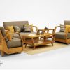 Kinanti Wooden Living Set Furniture