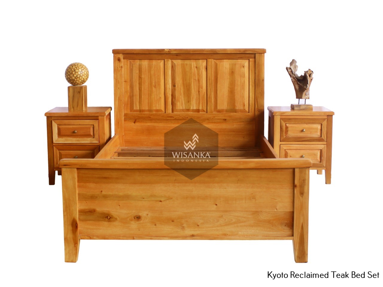 Kyoto Reclaimed Teak Bed Set