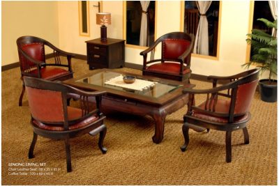 Lenong Wooden Living Set Furniture