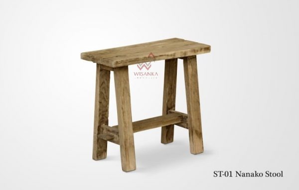 Nanako Wooden Stool