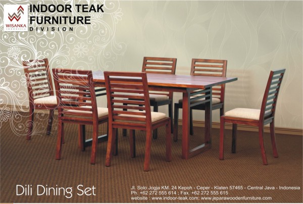 News Letter Dili Dining set