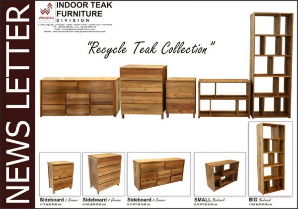 News Letter recycle teak