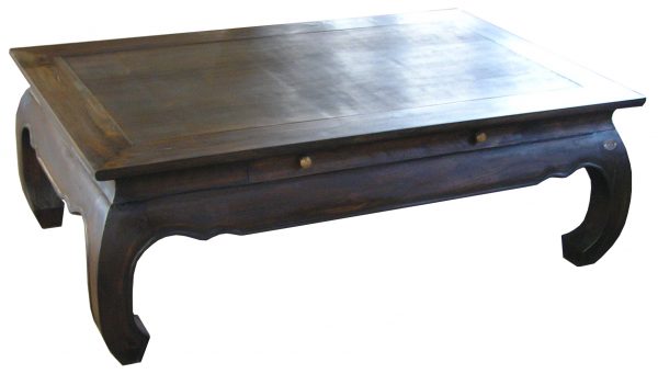 Opium-table-wooden-top