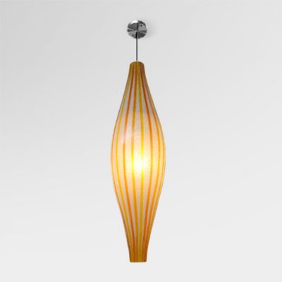 Peach Mozaic Hanging Lamp