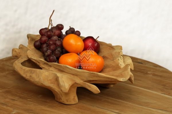 Leaf Wooden Bowl