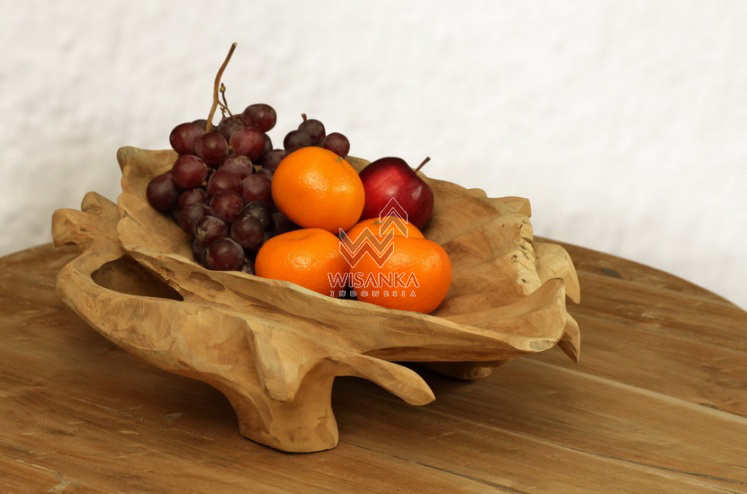 Leaf Wooden Bowl