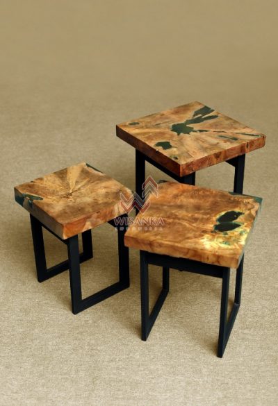 Leon Wooden Stool