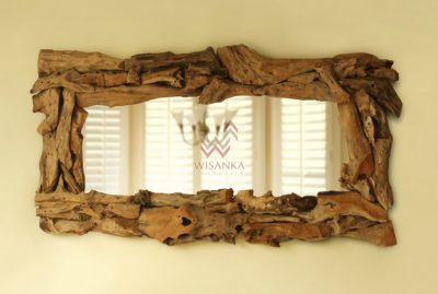Bali Wooden Mirror
