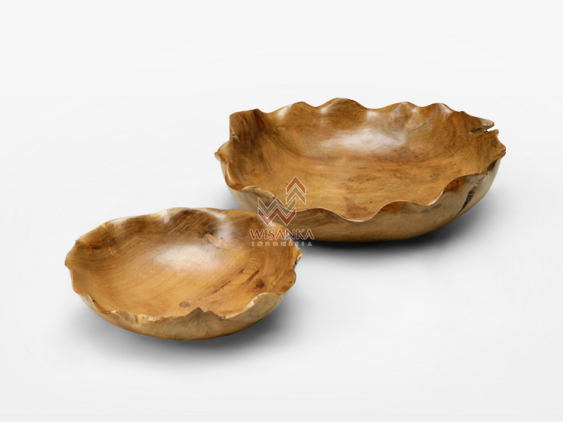 Shani Wooden Bowl Set