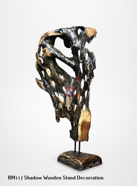 Shadow Wooden Stand Decoration