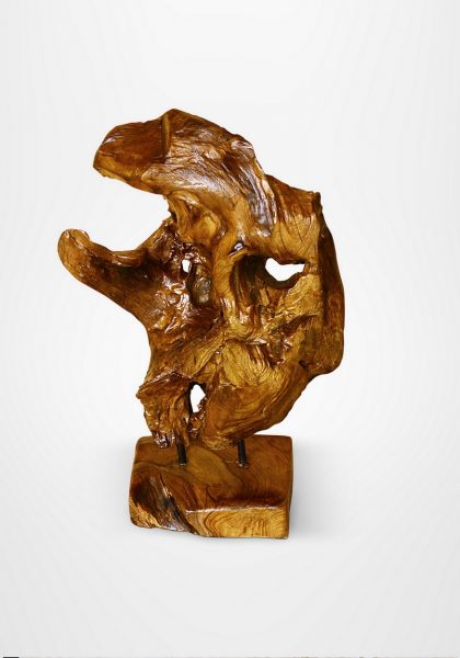 Mahesa Wooden Stand Decor