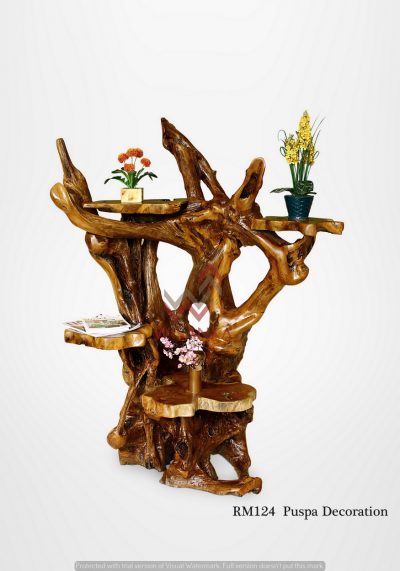 Puspa Wooden Decoration