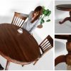 Round Wooden Dining Set Furniture