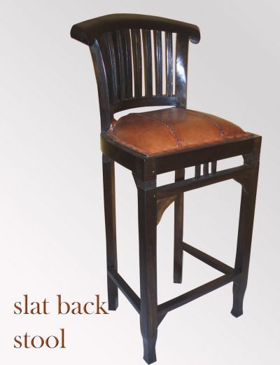Slat Back barstool furniture