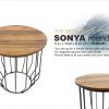 Sonya Teak Round Table Medium