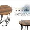 Sonya Teak Round Table Small