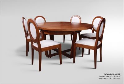 Tazkia Wooden Dining Set Furniture