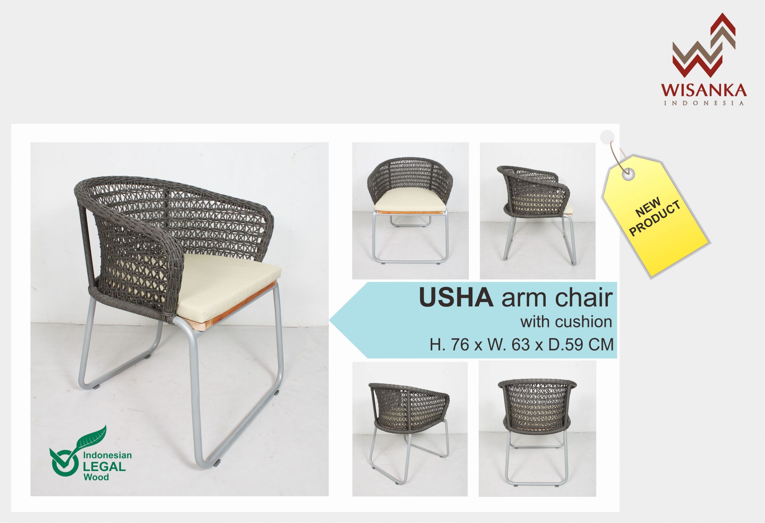 Usha Arm Chair