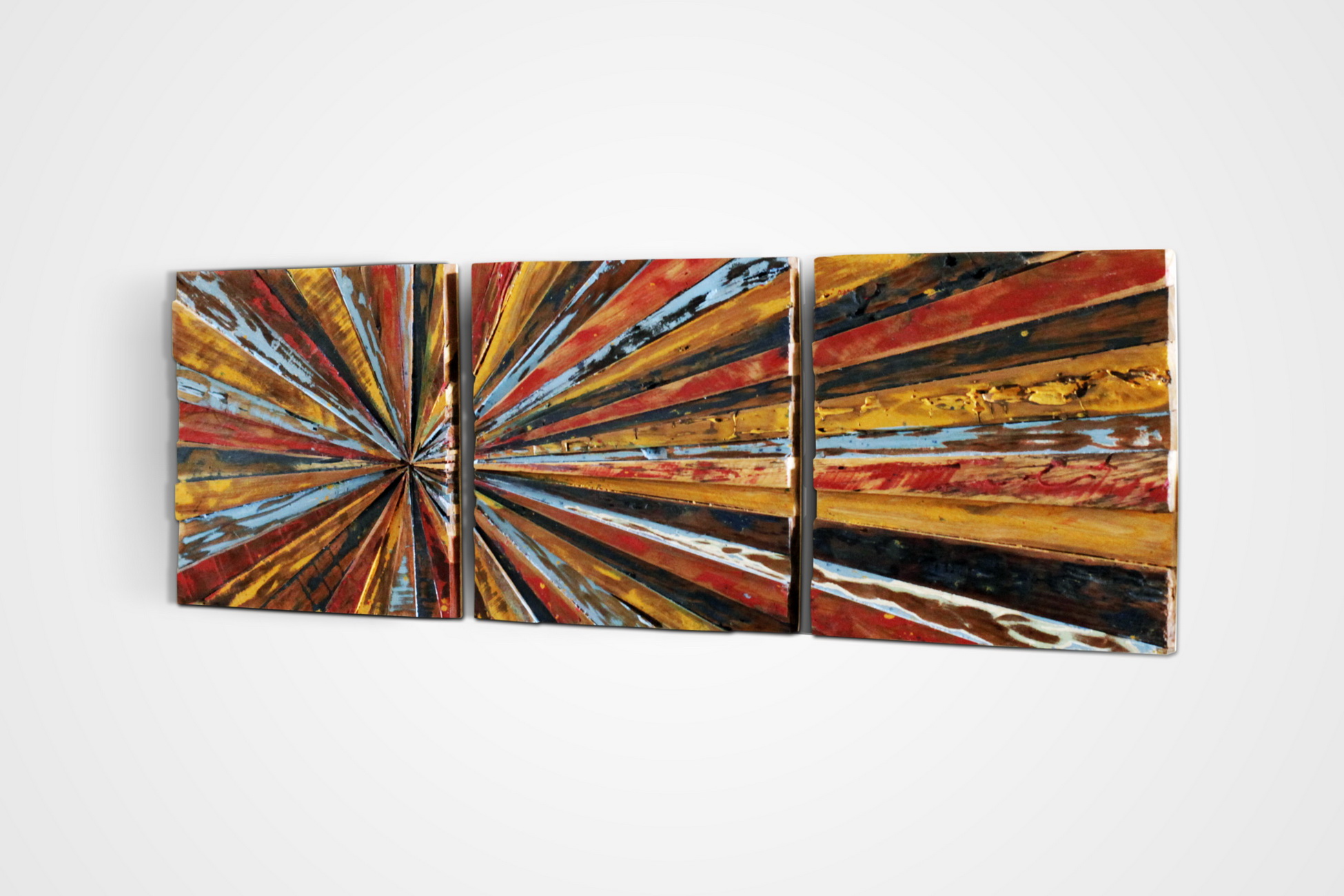 Hoola Wooden Wall Decor Triplet